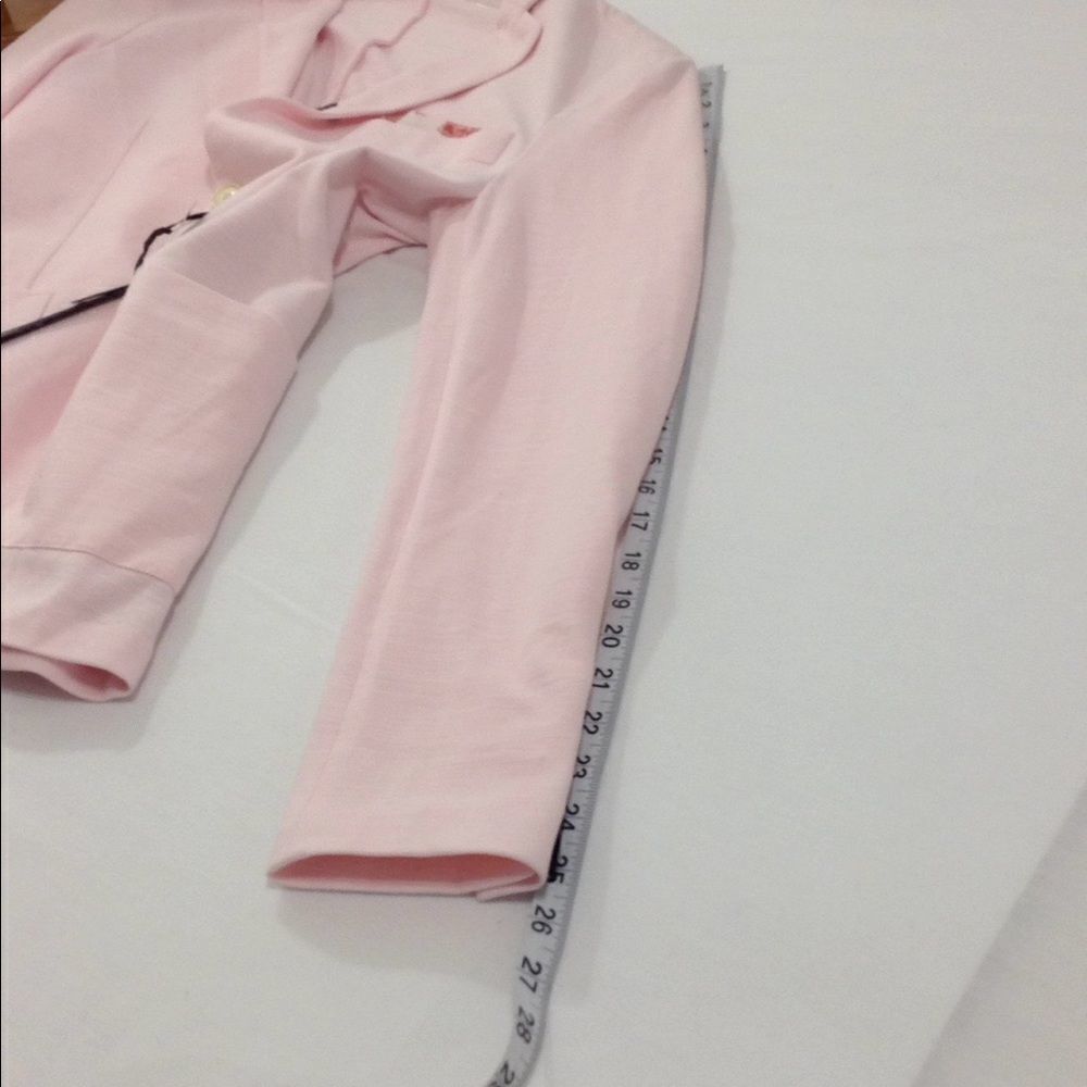 Zara Man Pink 2 Button Blazer New Size 38 - Picture 5 of 9